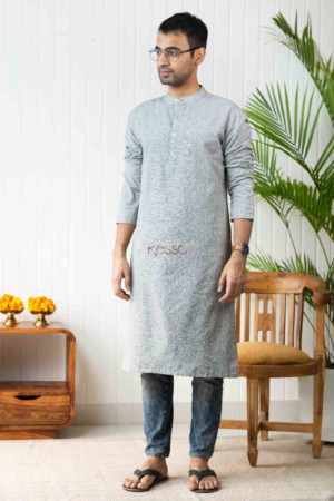 Image for Kusvaa Ws748 Arit Mens Straight Kurta Featured