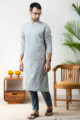 Image for Kusvaa Ws748 Arit Mens Straight Kurta Look