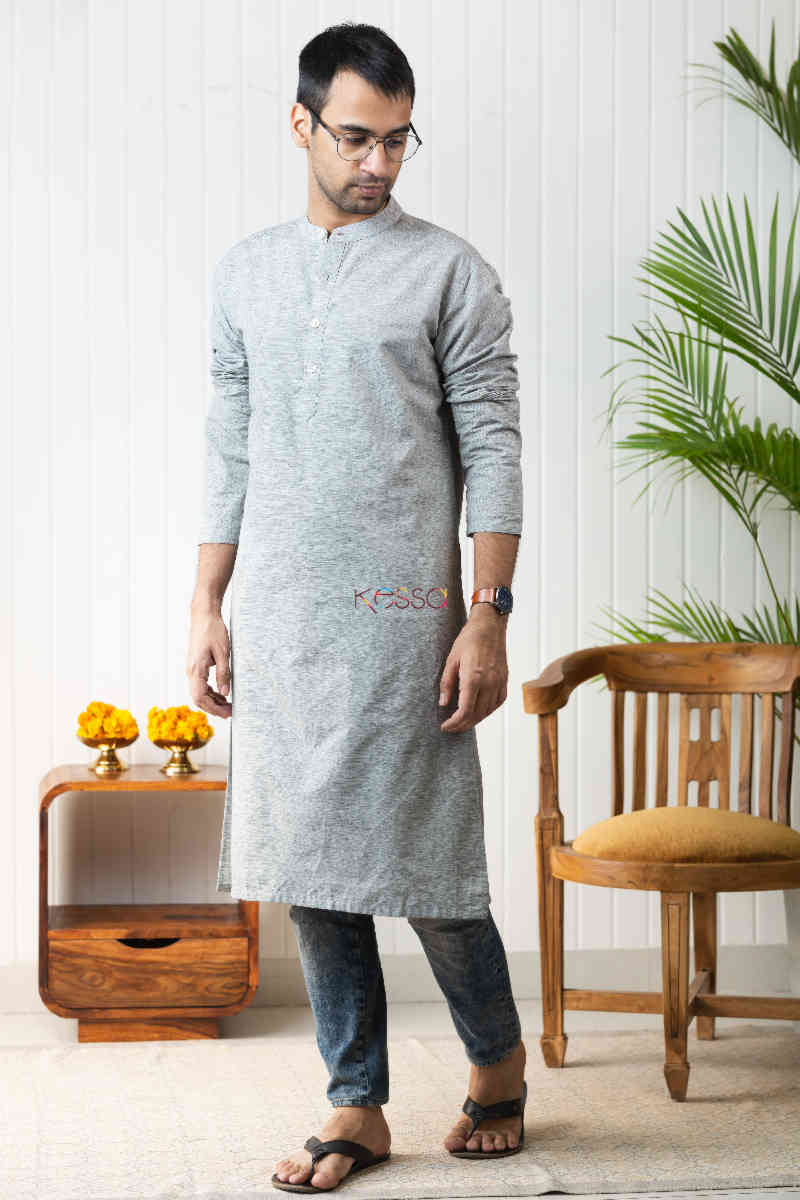 Image for Kusvaa Ws748 Arit Mens Straight Kurta Look