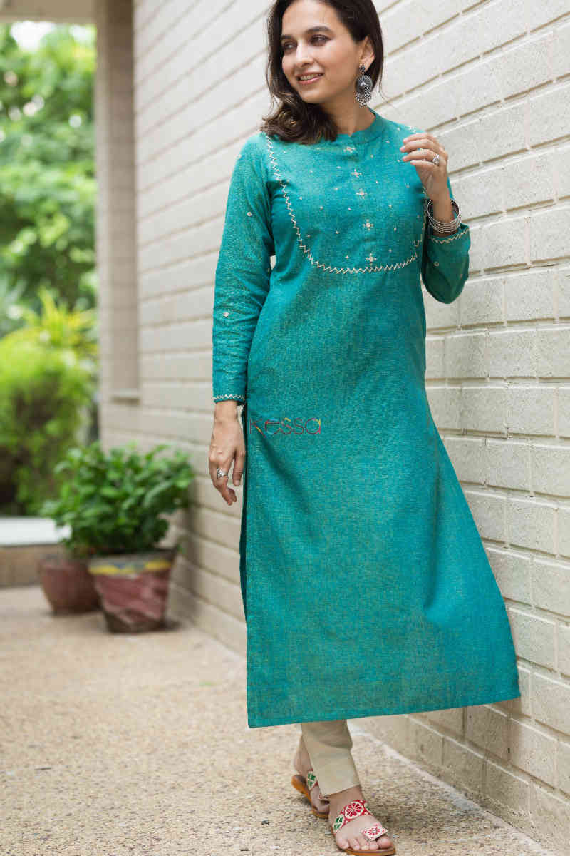 Image for Kusvaa Ws760 Kaimana Straight Kurta 1 Featured