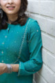 Image for Kusvaa Ws760 Kaimana Straight Kurta 1 Sleeves