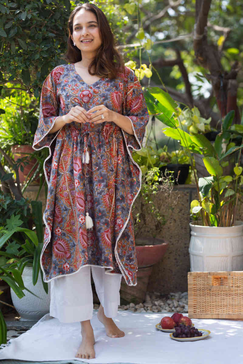Image for Kusvaa Wsr227 Faraz Kaftan 1 Front