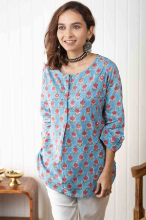 Image for Kusvaa Wsr232 Shamara Short Kurti Featured