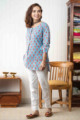 Image for Kusvaa Wsr232 Shamara Short Kurti Look