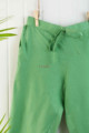 Image for Wsp01 Pants With Pocket Elasticated Waist Pistagreen Closeup
