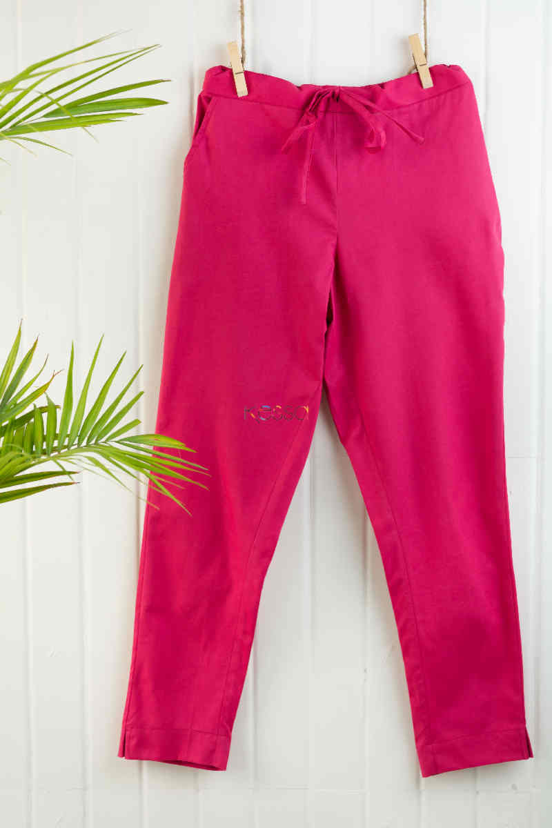 Image for Wsp01 Pants With Pocket Elasticated Waist Rosepink Featured