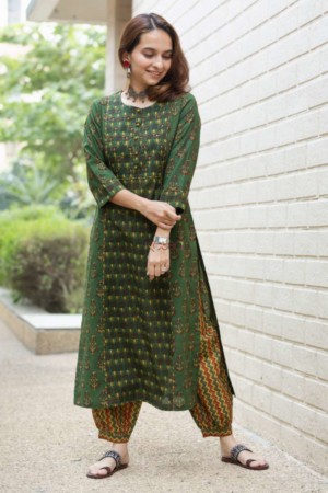 Image for Kusvaa Avdaf71 Ayla Princess Cut Kurta With Salwar Featured