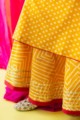 Image for Kusvaa Avdaf72 Natika Kurta Dupatta And Skirt Set Closeup Bottom