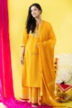Image for Kusvaa Avdaf72 Natika Kurta Dupatta And Skirt Set Side
