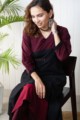 Image for Kusvaa Kcb32 Savitr Flowy Kurta And Pants Set Sitting