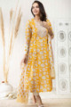 Image for Kusvaa Kuoj155 Arpi A Line Kurta With Dupatta Set Look