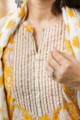 Image for Kusvaa Kuoj155 Arpi A Line Kurta With Dupatta Set Neck