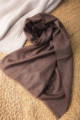 Image for Kusvaa Kusl41 Brown Pashmina Shawl Look