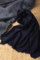 Image for Kusvaa Kusl43 Blue Pashmina Shawl Look