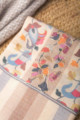 Image for Kusvaa Kusl65 Jammawar Work With Zari Embroidery Beige Pashmina Shawl Closeup