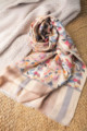 Image for Kusvaa Kusl65 Jammawar Work With Zari Embroidery Beige Pashmina Shawl Look