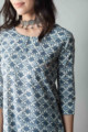 Image for Kusvaa Taf62 Chaitnik Straight Kurta Closeup
