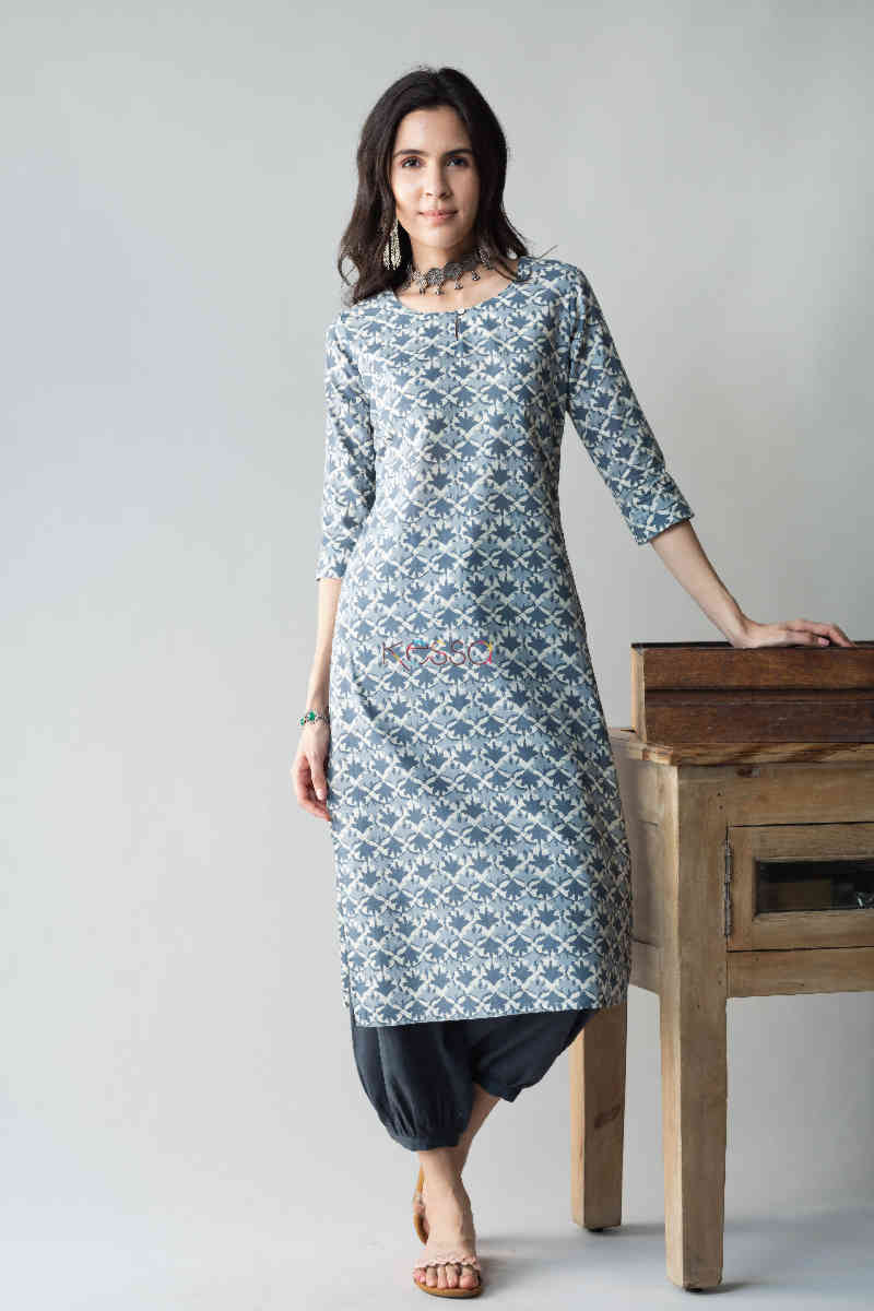 Image for Kusvaa Taf62 Chaitnik Straight Kurta Featured