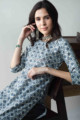 Image for Kusvaa Taf62 Chaitnik Straight Kurta Sitting 1