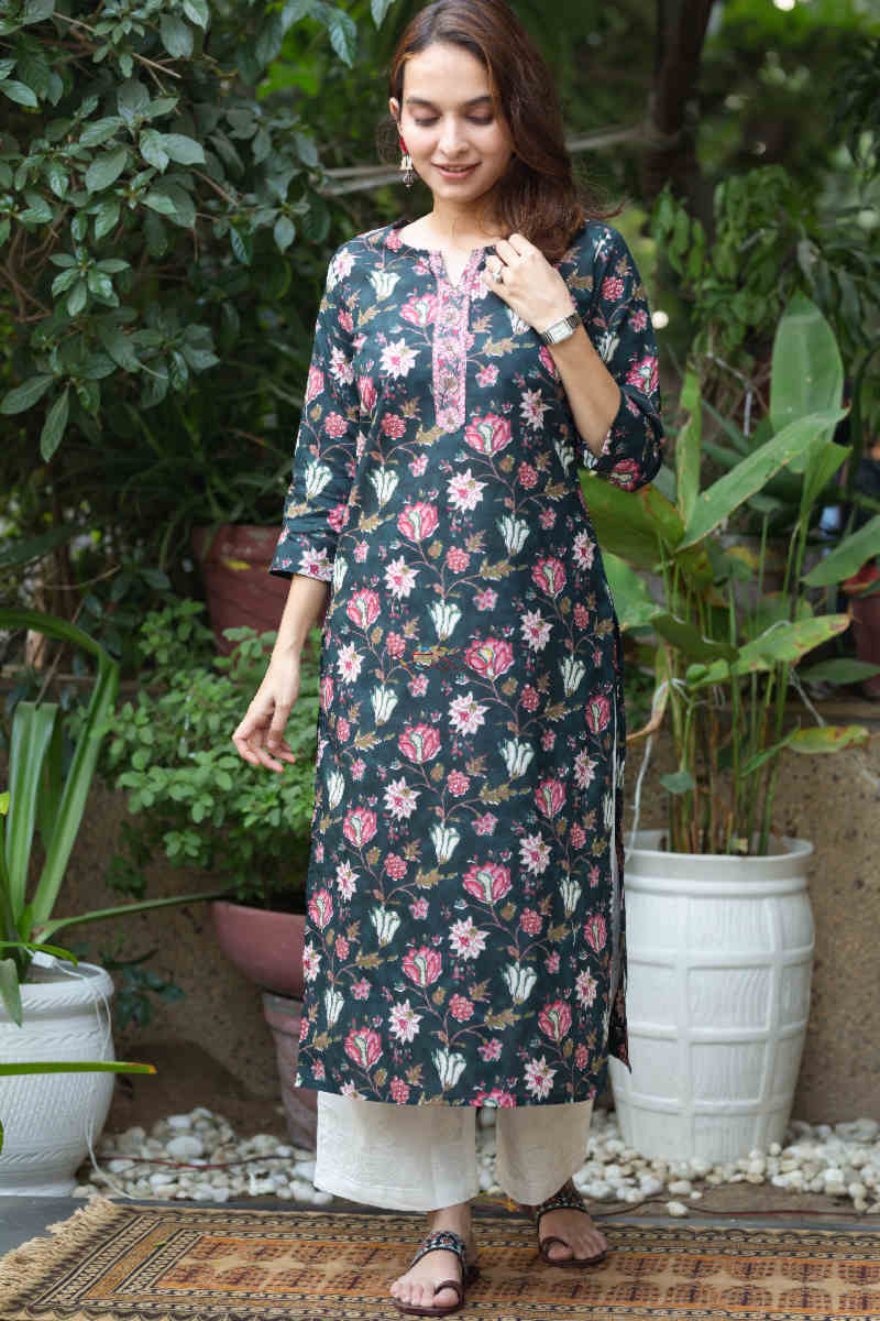 Image for Kusvaa Taf63 Dilbaro Straight Kurta Featured