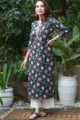 Image for Kusvaa Taf63 Dilbaro Straight Kurta Look