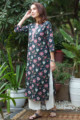 Image for Kusvaa Taf63 Dilbaro Straight Kurta Side