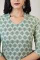 Image for Kusvaa Taf65 Ganeeka Straight Kurta Closeup