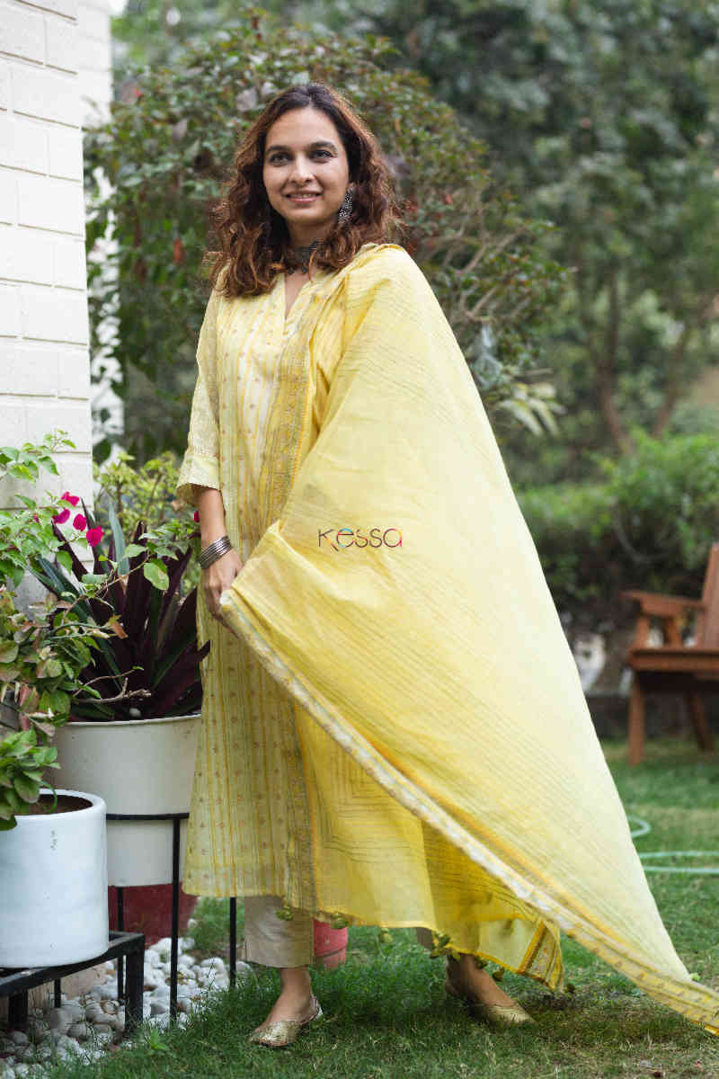 Image for Kusvaa Ws757 Konark Kurta Dupatta Set Dupatta