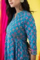 Image for Ws765 Araga A Line Kurta Closeup
