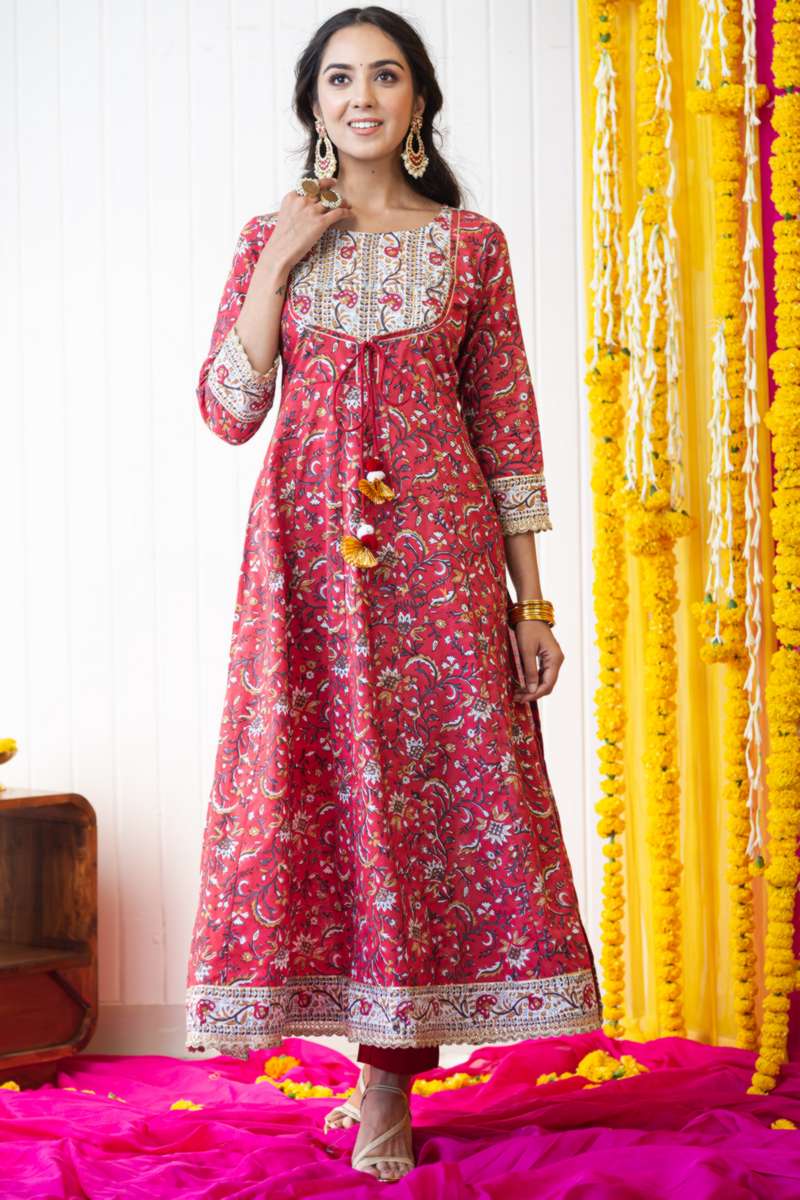 Image for Ws767 Pihu Kalidaar Kurta Featured