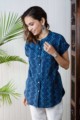 Image for Wsr243 Khanish Short Kurti Side