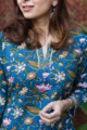 Image for Kusvaa De106 Junainah Straight Kurta Closeup
