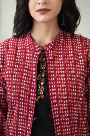 Image for Kusvaa Dej03 Tapas Reversible Jacket Reverse