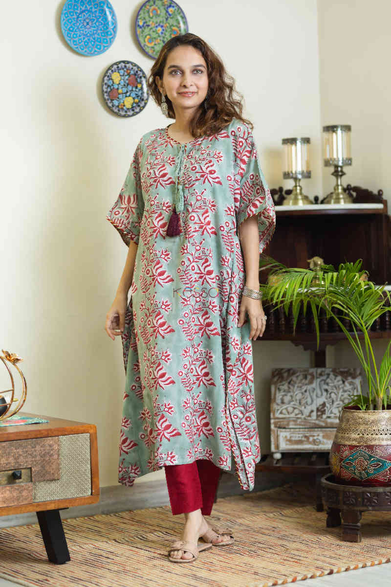 Image for Kusvaa Kcb25 Yamir Kaftan Kurta Featured