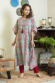 Image for Kusvaa Kcb25 Yamir Kaftan Kurta Look