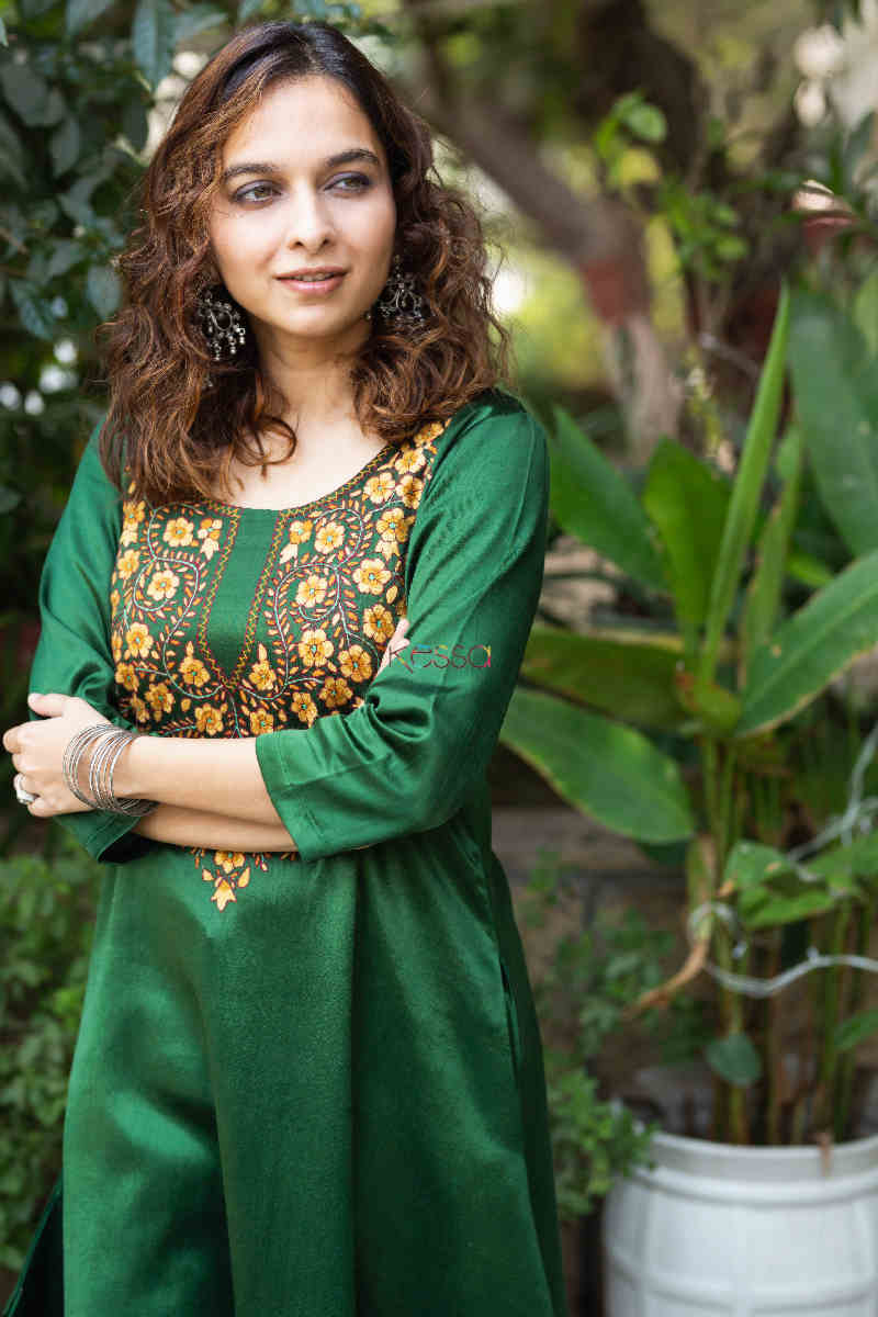 Image for Kusvaa Kcb26 Vaneesha Kurta Dupatta Set Top