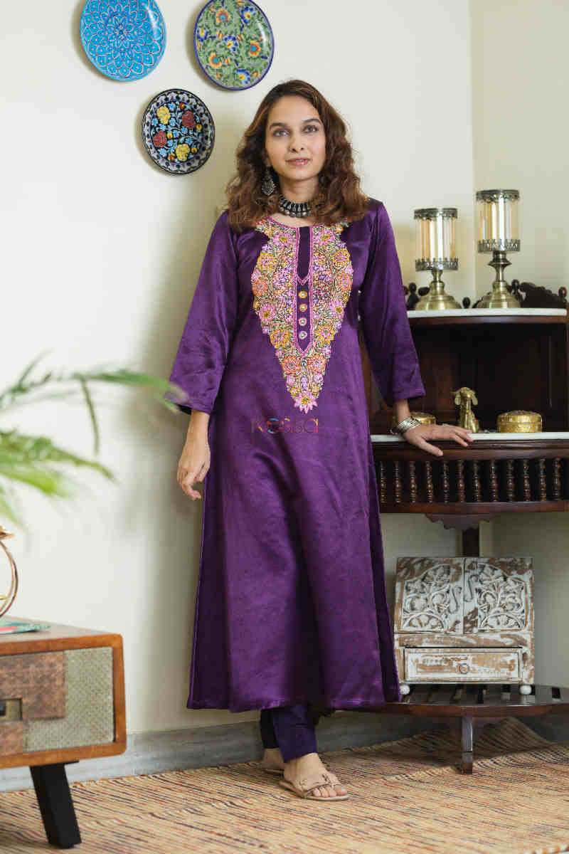Image for Kusvaa Kcb28 Rajni Kurta Pants Set Front