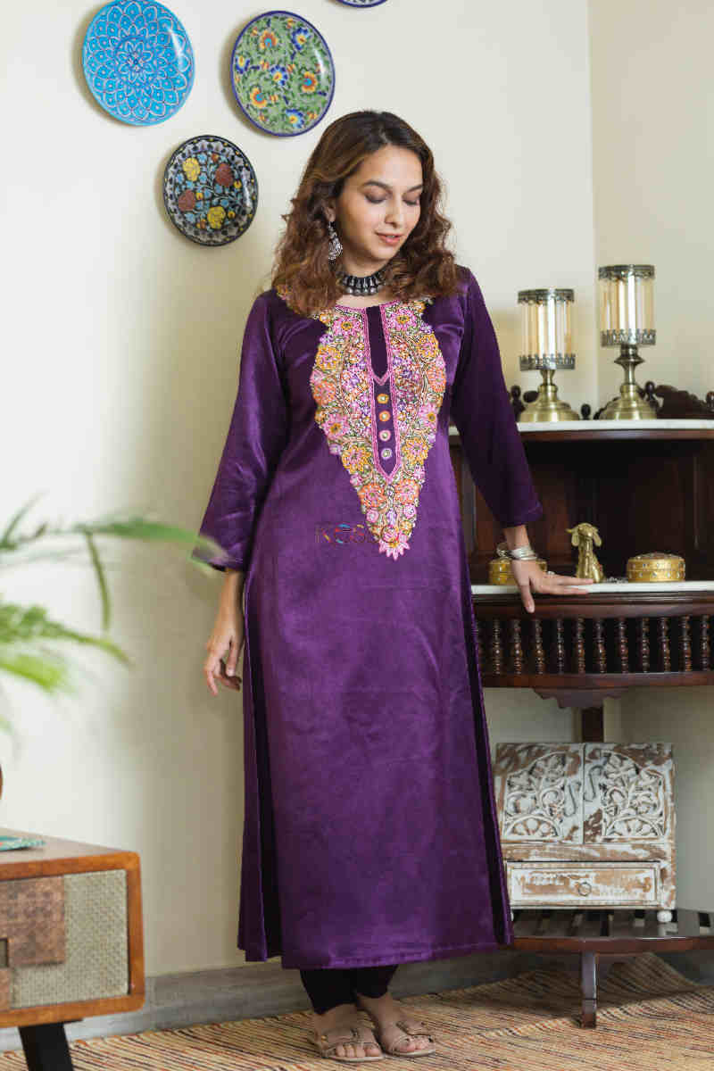 Image for Kusvaa Kcb28 Rajni Kurta Pants Set Look
