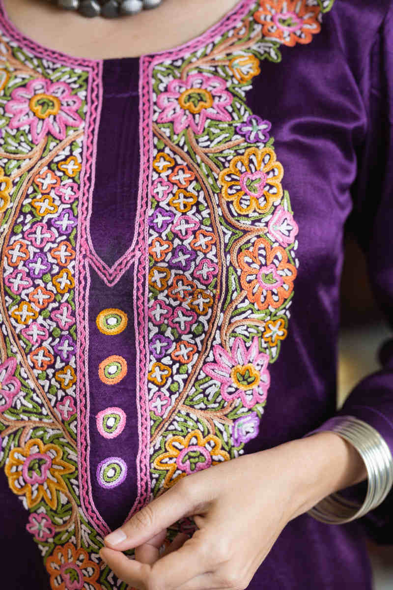 Image for Kusvaa Kcb28 Rajni Kurta Pants Set Top