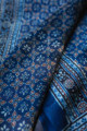 Image for Kusvaa Kiadupatta10 Purala Ajrakh Modal Stole Closeup