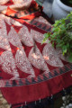Image for Kusvaa Kiadupatta17 Shyla Ajrakh Modal Stole Closeup