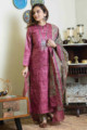 Image for Kusvaa Kuoj163 Humair Kurta Dupatta Pant Set Front