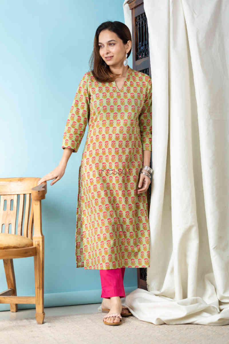 Image for Kusvaa Taf66 Shefalika Straight Kurta 1 Look