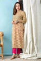Image for Kusvaa Taf66 Shefalika Straight Kurta 1 Side