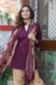 Image for Kusvaa Ws776 Sumaira Short Kurti Dupatta