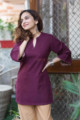 Image for Kusvaa Ws776 Sumaira Short Kurti Look