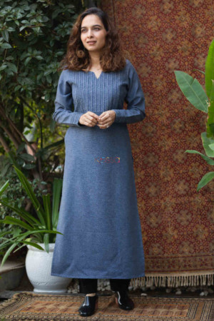 Image for Kusvaa Ws778 Ambareen Straight Kurta 1 Featured