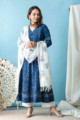 Image for Kusvaa Wsr246 Tamasi Kalidaar Kurta With Dupatta 1 Look