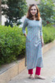 Image for Kusvaa Wsr249 Iravat Straight Kurta Look