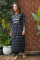 Image for Kusvaa Avdaf82 Hiral Kurta Pant Set Side